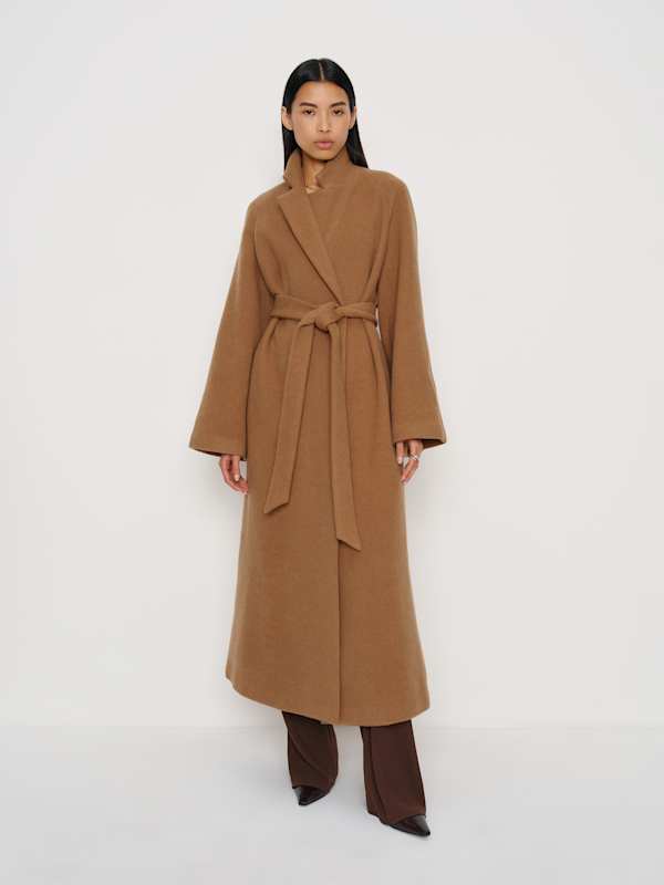 Tula Oversized Coat - Camel